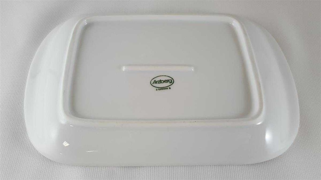 [45812023] Butterdose Arzberg Form 1382 Weiß gebraucht - gut Bild 6