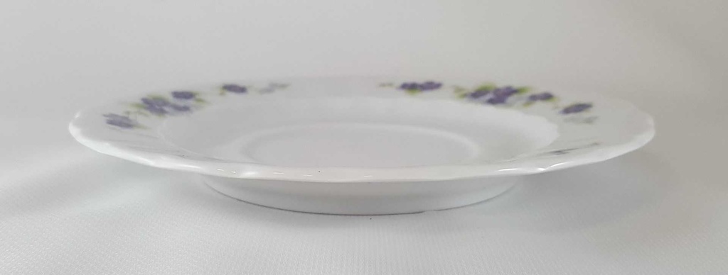 [45812026] Untertasse für Suppe Eschenbach Bayreuth Veilchen Dekor 1 gebraucht - neuwertig Bild 3