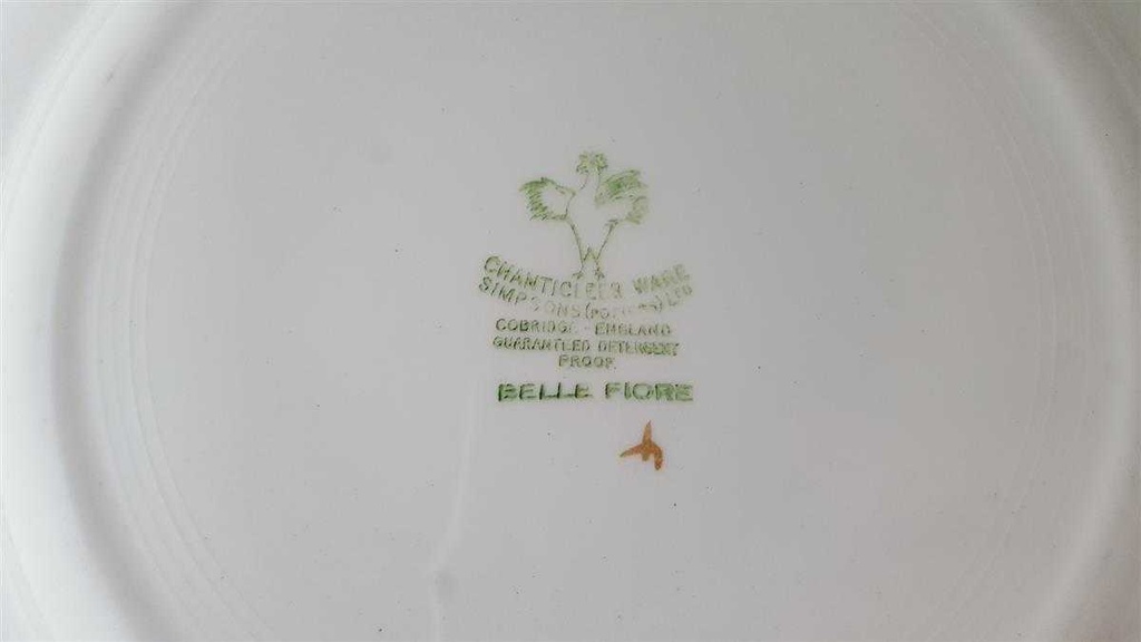 [45812037] Kuchenteller 20 cm Simpsons Ltd Chanticleer Ware Belle Fiore Bild 4