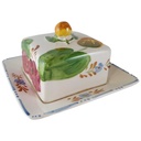 [45812043] Butterdose Butterglocke Simpsons Ltd Chanticleer Ware Belle Fiore gebraucht - gut Bild 2