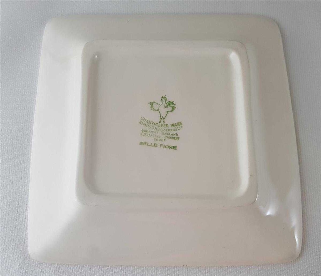 [45812043] Butterdose Butterglocke Simpsons Ltd Chanticleer Ware Belle Fiore gebraucht - gut Bild 9