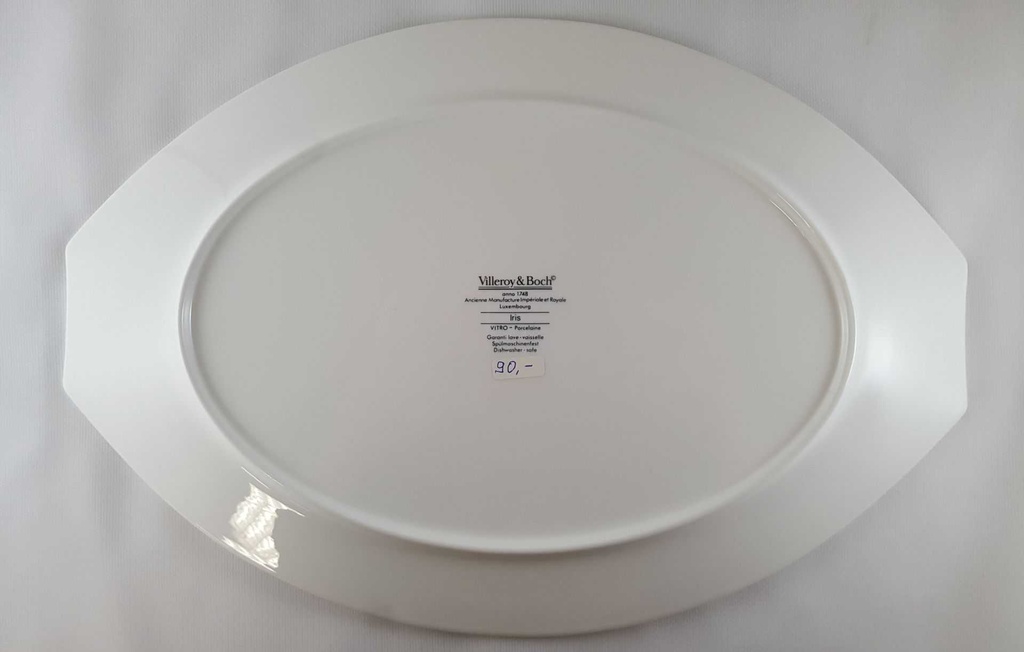 [45812047] Servierplatte Speiseplatte Fleischplatte Steakplatte 36x24,3 cm Villeroy & Boch Iris gebraucht - neuwertig Bild 4