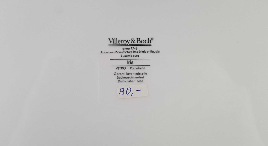 [45812047] Servierplatte Speiseplatte Fleischplatte Steakplatte 36x24,3 cm Villeroy & Boch Iris gebraucht - neuwertig Bild 5
