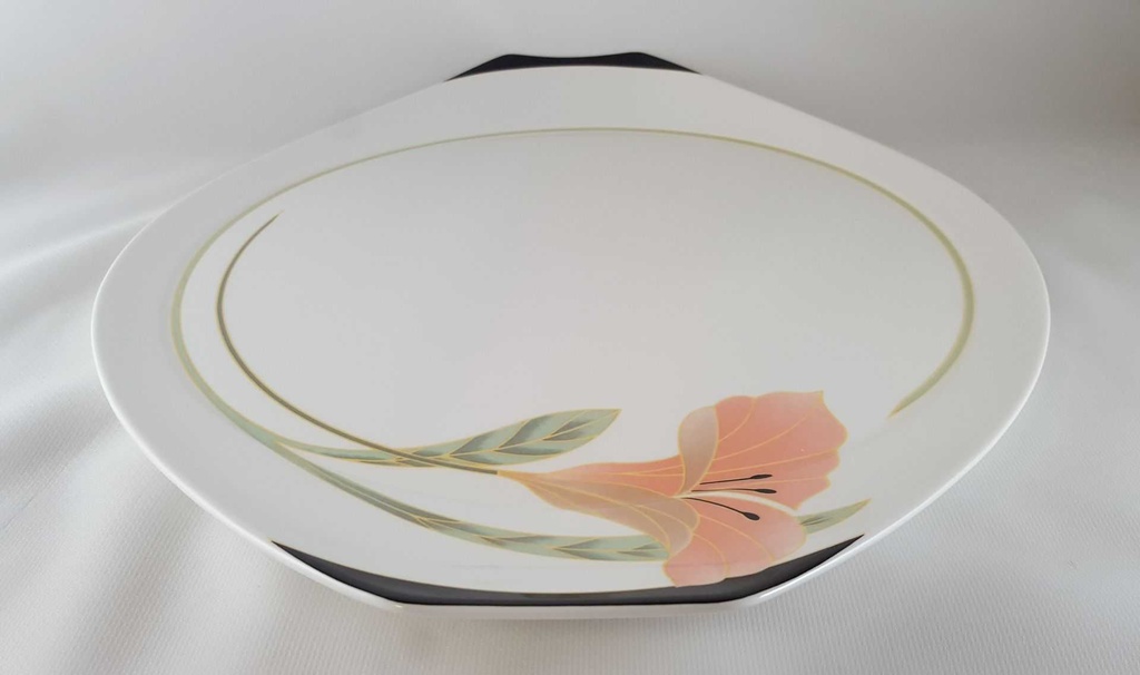 [45812048] Dessertteller Tortenplatte Kuchenplatte Tortenständer Villeroy & Boch Iris gebraucht - neuwertig Bild 3