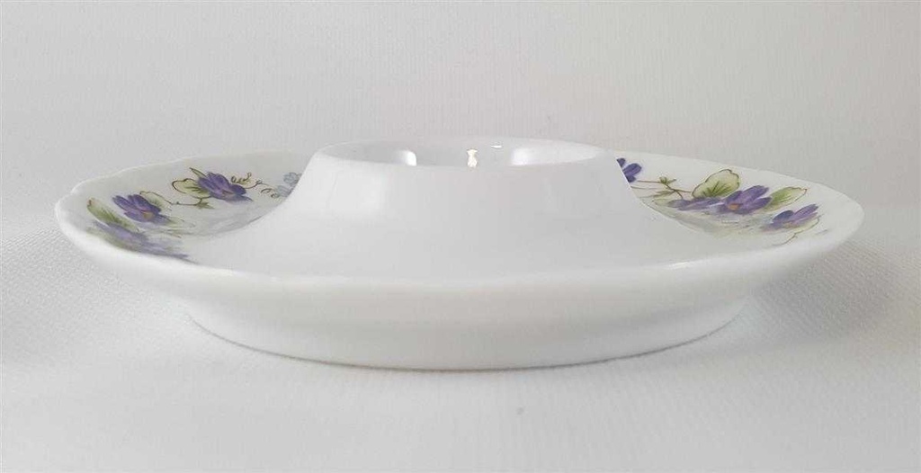[45812056] Eierbecher mit Schalenablage Eschenbach Bayreuth Veilchen Dekor 1 gebraucht - neuwertig Bild 3