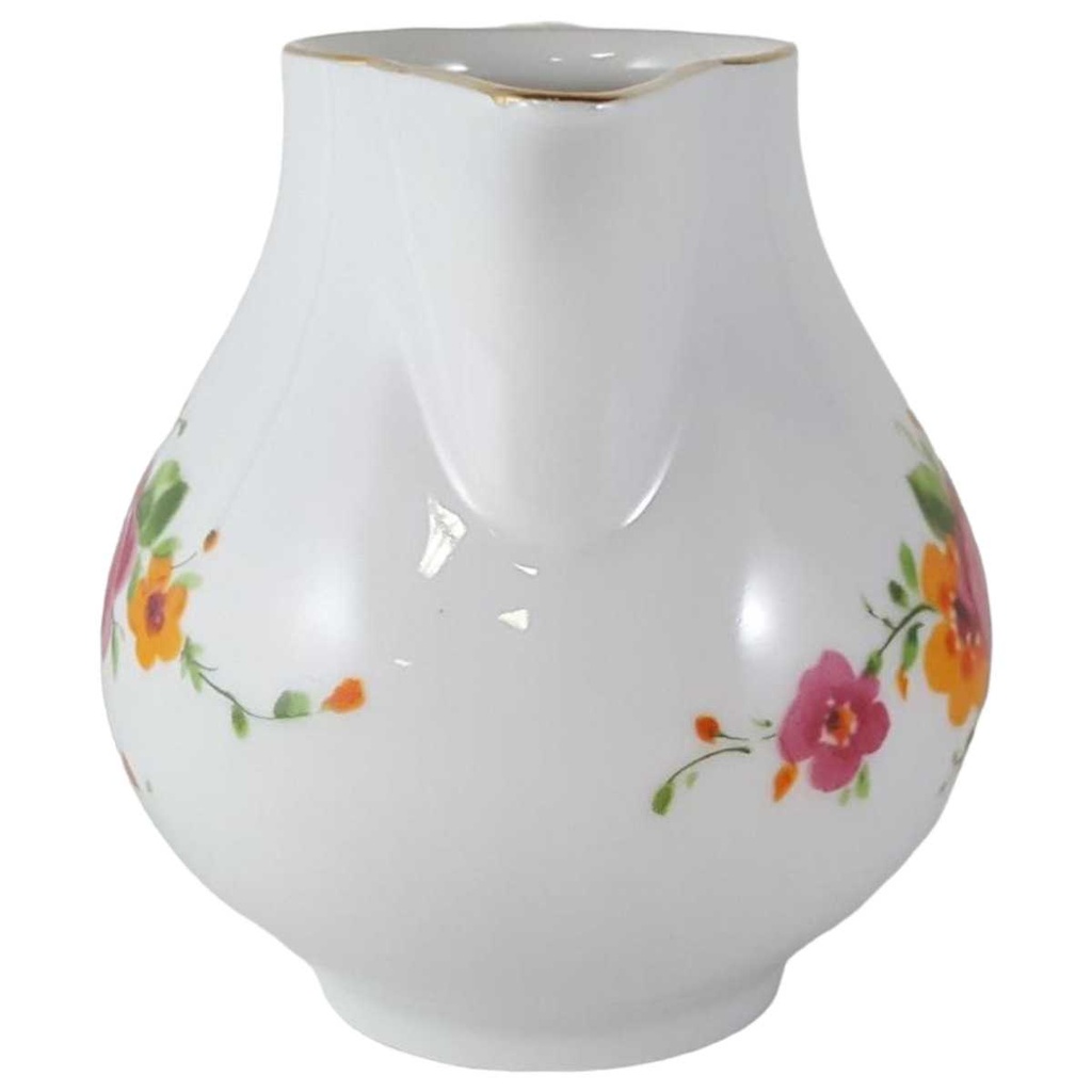 [45812057] Milchkännchen Goldrand Graf von Henneberg Blumendekor Blumen gebraucht - sehr gut Bild 2