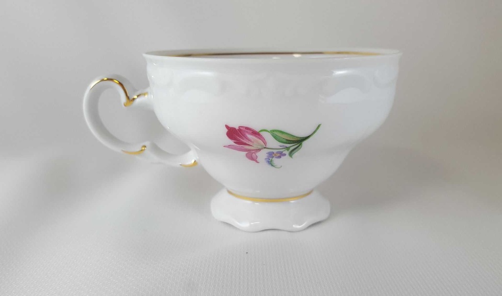 [45812073] Kaffeegedeck 3tlg Weimar Porzellan Katharina Sommerblüte gebraucht - neuwertig Bild 4