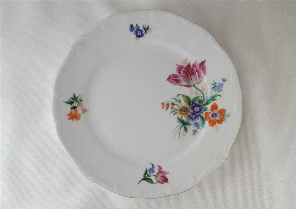 [45812073] Kaffeegedeck 3tlg Weimar Porzellan Katharina Sommerblüte gebraucht - neuwertig Bild 7