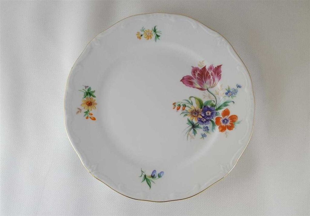 [45812074] Kaffeegedeck 3tlg Weimar Porzellan Katharina Sommerblüte gebraucht - neuwertig Bild 6