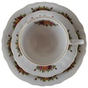 [45812075] Kaffeegedeck Goldrand 3tlg Weimar Porzellan Chateau Rosendekor gebraucht - neuwertig Bild 2