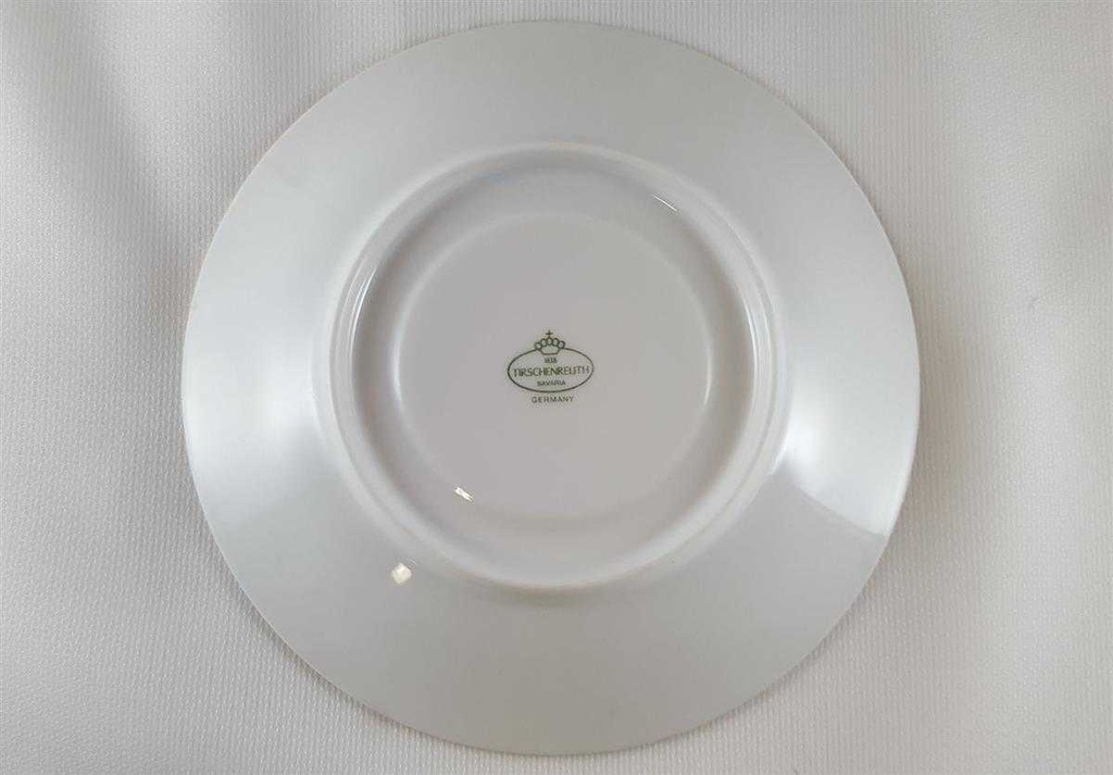 [45812076] Sammelgedeck Teeset Goldrand 3tlg Tirschenreuth Trianon Rosendekor gebraucht - neuwertig Bild 6