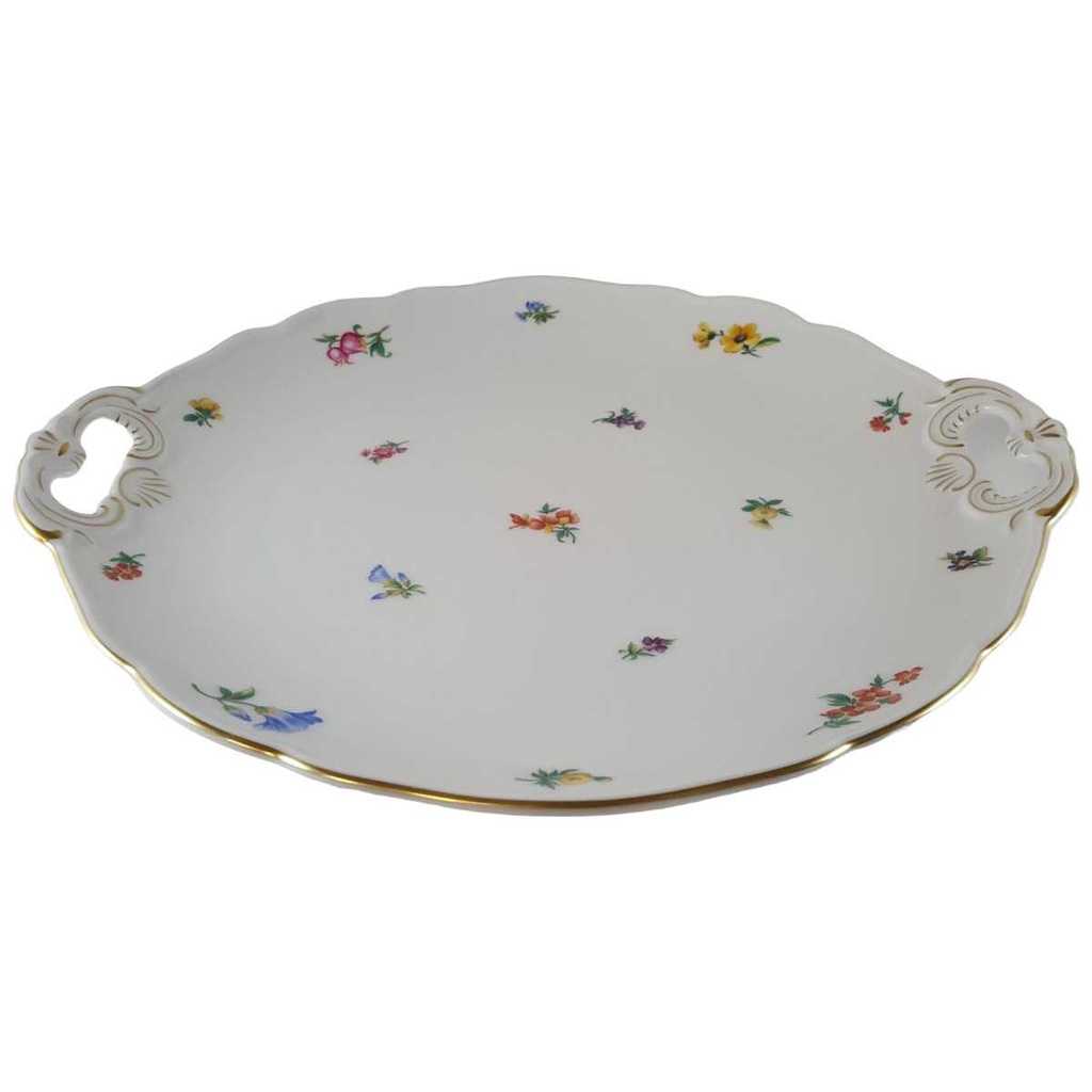 [45812087] Kuchenplatte mit Henkeln Hutschenreuther Maria Theresia Mirabell gebraucht - sehr gut Bild 2