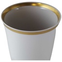 [2118888] Becher Goldrand Weimar Porzellan weiß mit gebraucht - neuwertig Bild 2