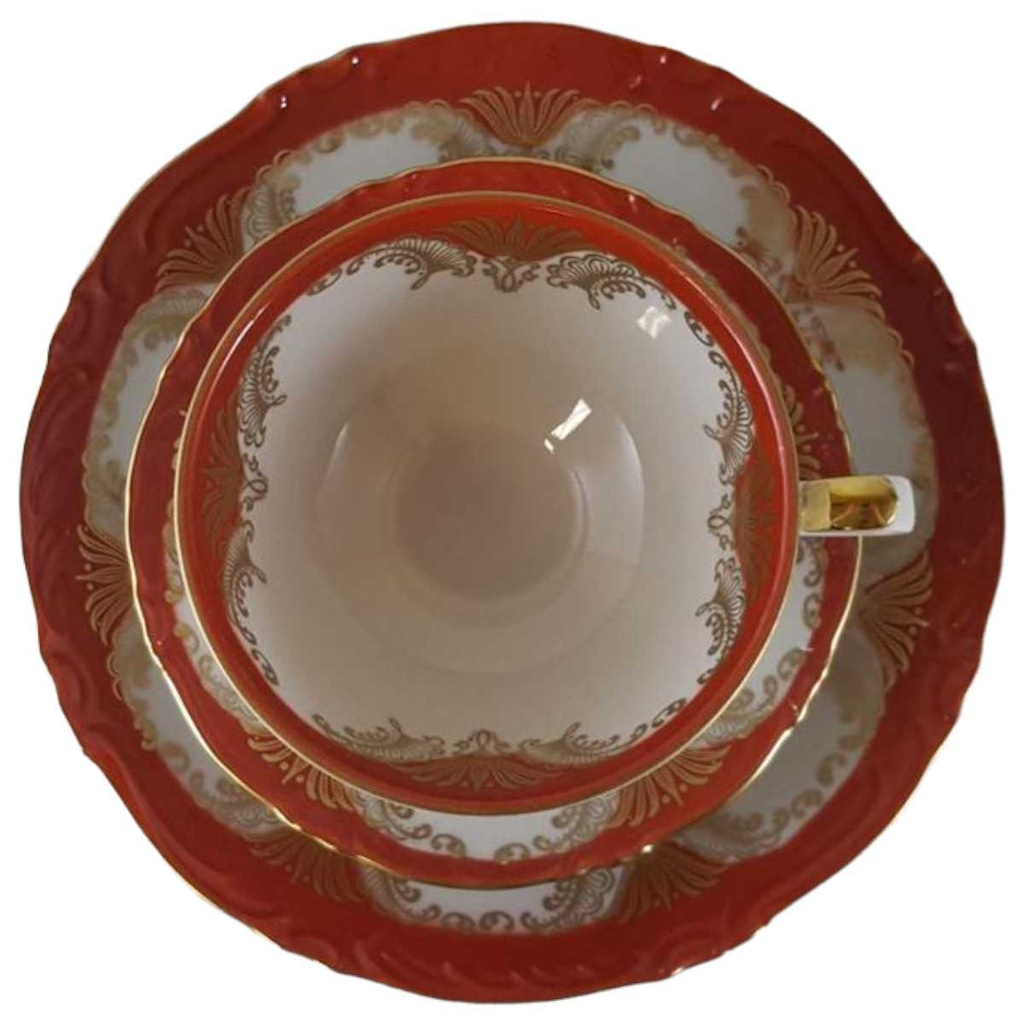 [45812098] Sammelgedeck Teeset 3tlg Formano Rot gebraucht - neuwertig Bild 2