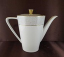 [45812109] Kaffeekanne 1,1 L Königl. pr. Tettau Ria 1347 grauer Rand gebraucht - sehr gut Bild 3
