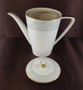 [45812109] Kaffeekanne 1,1 L Königl. pr. Tettau Ria 1347 grauer Rand gebraucht - sehr gut Bild 6