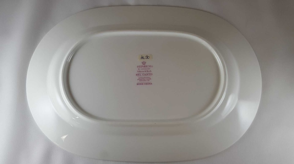 [45812117] Servierplatte Speiseplatte Fleischplatte Steakplatte 34x23,1 cm Villeroy & Boch Heinrich Bel Canto gebraucht - neuwertig Bild 5