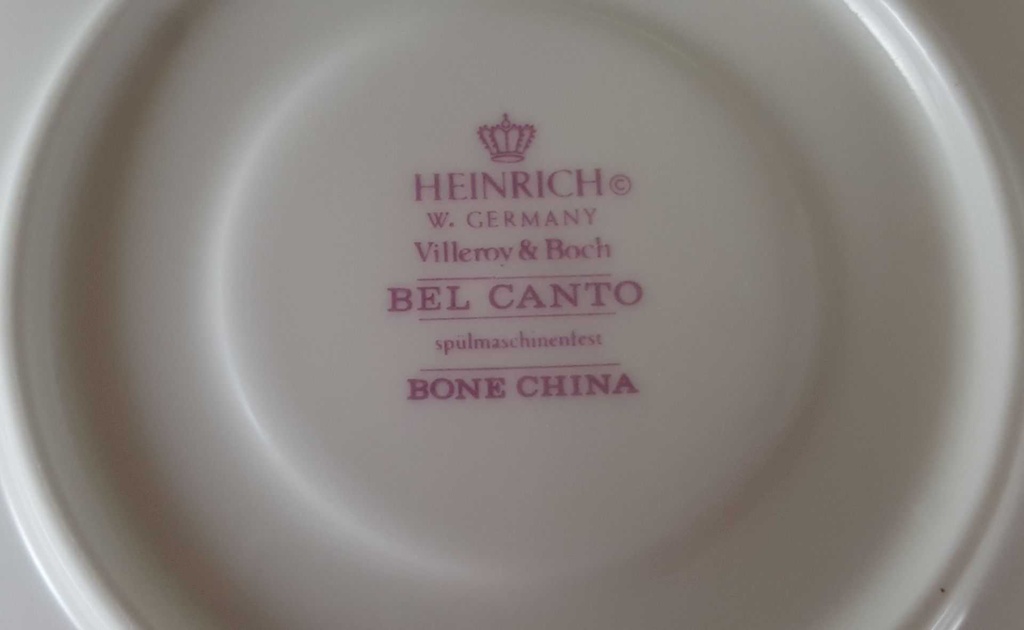 [45812119] Untertasse Villeroy & Boch Heinrich Bel Canto gebraucht - neuwertig Bild 4