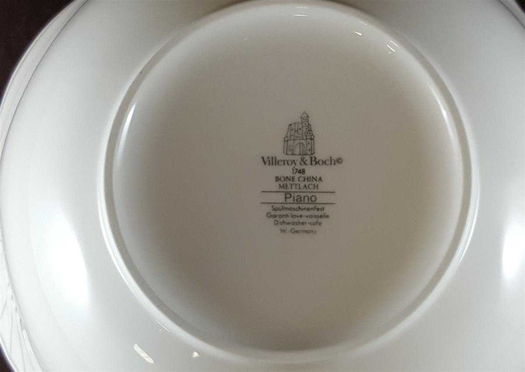 [45812126] Schüssel Servierschüssel 24,2 cm Villeroy & Boch Piano gebraucht - neuwertig Bild 4