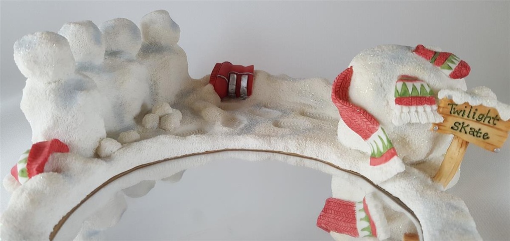 [45812146] Figur Cherished Teddies Festival Ice Skating Pond Display CRT334 1997 gebraucht - sehr gut Bild 3