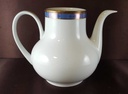 [2118912] Kaffeekanne Kanne 1,25 L Seltmann Weiden Vohenstrauß Strichmuster Blau Gold gebraucht - neuwertig Bild 4