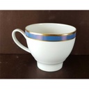 [45812168] Kaffeetasse Tasse Seltmann Weiden Vohenstrauß Strichmuster Blau Gold gebraucht - sehr gut Bild 4