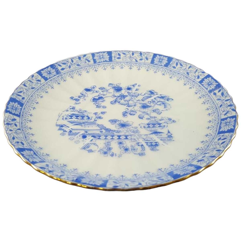 [45812183] Untertasse für Kaffee Seltmann Weiden Dorothea China Blau gebraucht - akzeptabel Bild 2