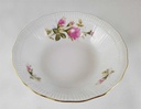 [45812196] Schüssel Goldrand 16 cm Walbrzych Poland Relief Blumendekor Blumen gebraucht - sehr gut Bild 4
