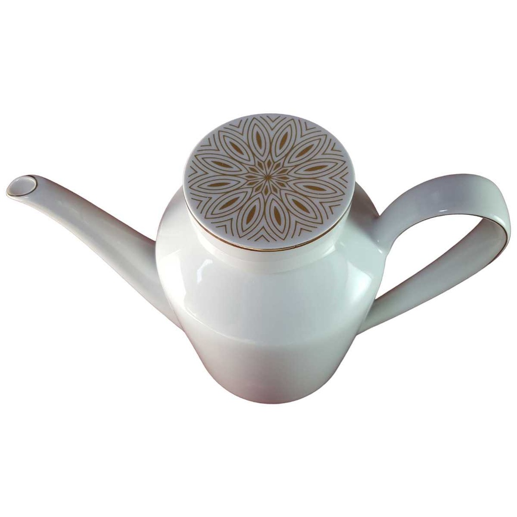 [45812198] Kaffeekanne Kanne Goldrand 1,35 L Arzberg Form 2200 2 mm gebraucht - sehr gut Bild 2