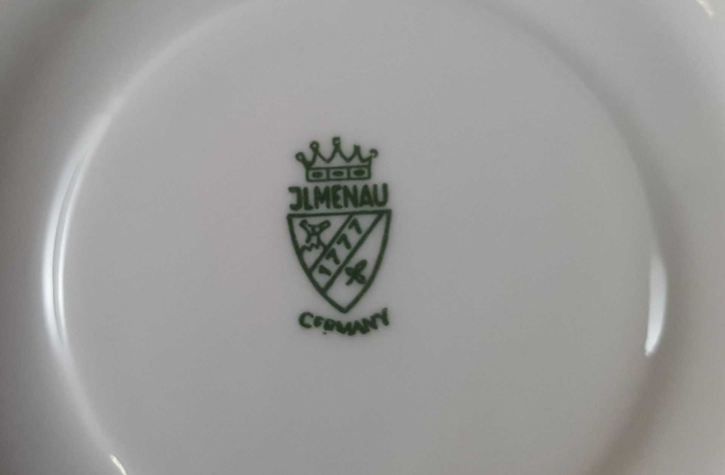 [45812208] Untertasse für Kaffee Goldrand 14,5 cm Graf von Henneberg Viktoria weiß mit Bild 4