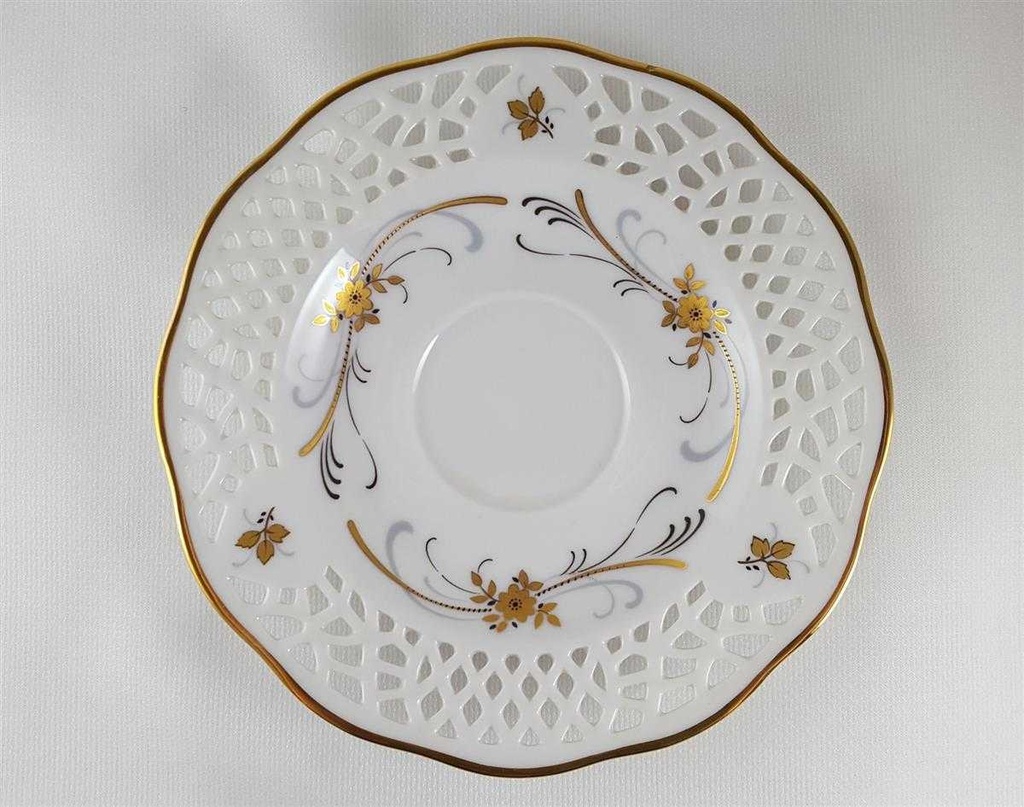 [45812213] Sammelgedeck Kaffeeset Komplett Durchbrucharbeit 3tlg Arabella Atelier gebraucht - sehr gut Bild 6