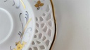 [45812213] Sammelgedeck Kaffeeset Komplett Durchbrucharbeit 3tlg Arabella Atelier gebraucht - sehr gut Bild 7
