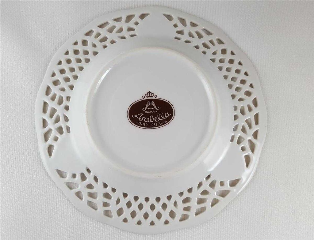 [45812213] Sammelgedeck Kaffeeset Komplett Durchbrucharbeit 3tlg Arabella Atelier gebraucht - sehr gut Bild 10