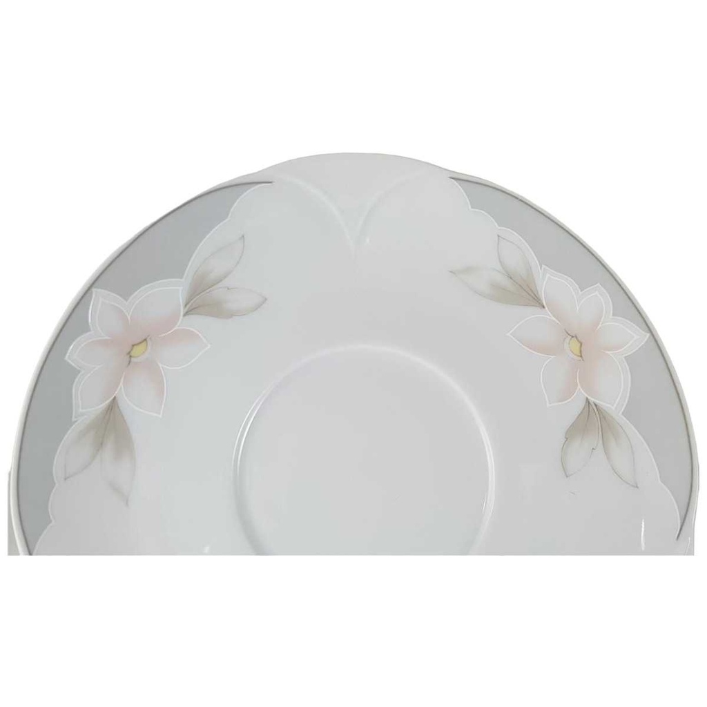 [2118924] Untertasse für Suppe 17,5 cm Winterling Kirchenlamitz Sissi Rosa Blüten gebraucht - neuwertig Bild 2