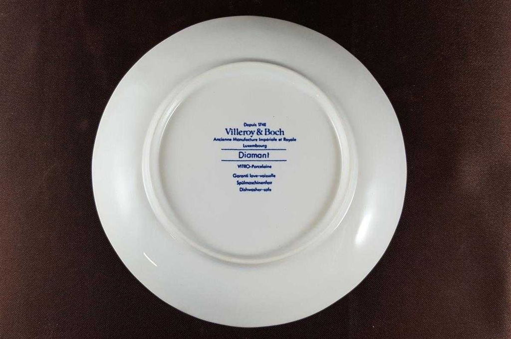 [45812221] Untertasse 14 cm Villeroy & Boch Diamant gebraucht - neuwertig Bild 3