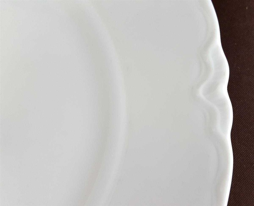 [4581223] Kuchenteller 19,6 cm Hutschenreuther Racine Weiß gebraucht - gut Bild 2