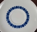 [2118928] Untertasse für Kaffee 15 cm Thomas Porzellan Weiß blau gebraucht - neuwertig Bild 2
