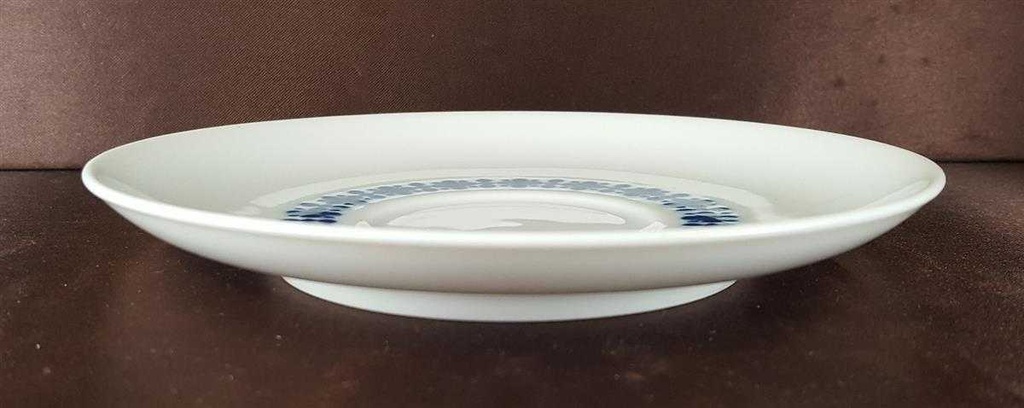 [2118928] Untertasse für Kaffee 15 cm Thomas Porzellan Weiß blau gebraucht - neuwertig Bild 3