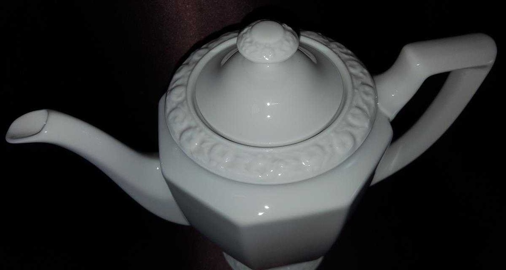 [45812238] Kaffeekanne 1,15 L Rosenthal Maria Weiß I. Wahl gebraucht - sehr gut Bild 4