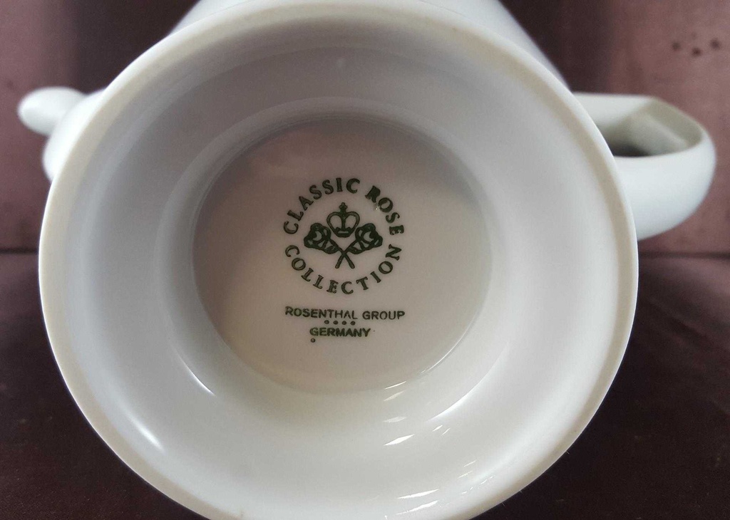 [45812238] Kaffeekanne 1,15 L Rosenthal Maria Weiß I. Wahl gebraucht - sehr gut Bild 5