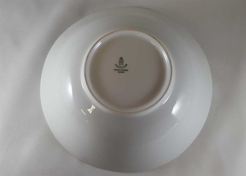 [45812249] Schüssel Servierschüssel 23,8 cm Winterling Marktleuthen Blumenmotiv bunt gebraucht - sehr gut Bild 4