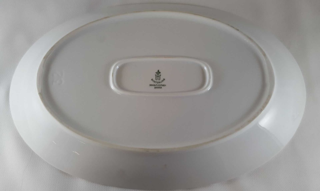 [45812250] Servierplatte Speiseplatte Fleischplatte Steakplatte Winterling Marktleuthen Blumenmotiv bunt gebraucht - gut Bild 5