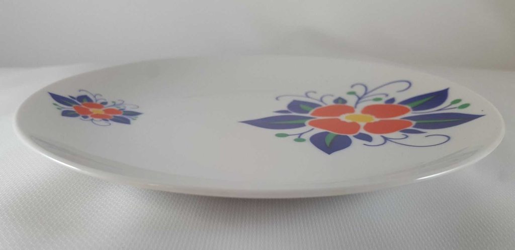 [45812251] Kuchenteller Dessertteller Frühstücksteller 19,5 cm Winterling Marktleuthen Blumenmotiv bunt gebraucht - sehr gut Bild 3