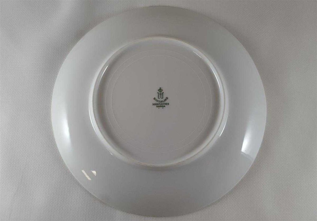 [45812251] Kuchenteller Dessertteller Frühstücksteller 19,5 cm Winterling Marktleuthen Blumenmotiv bunt gebraucht - sehr gut Bild 4