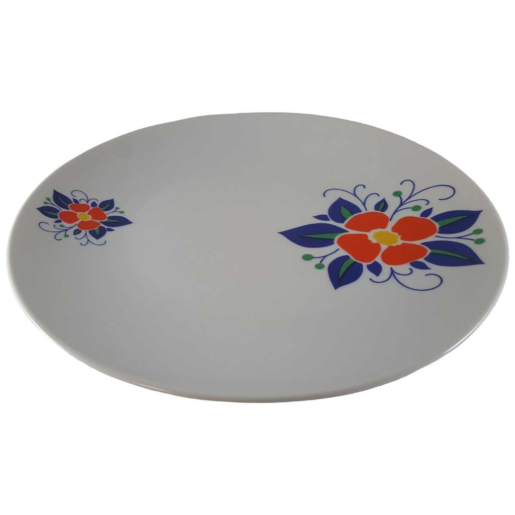 [45812252] Speiseteller Essteller 24,3 cm Winterling Marktleuthen Blumenmotiv bunt gebraucht - sehr gut Bild 2