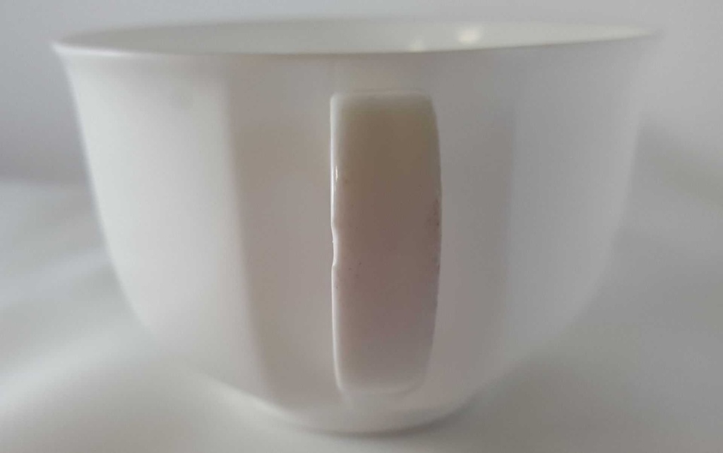 [45812254] Teetasse mit Untertasse Tasse Villeroy & Boch Heinrich Astoria weiss gebraucht - gut Bild 4
