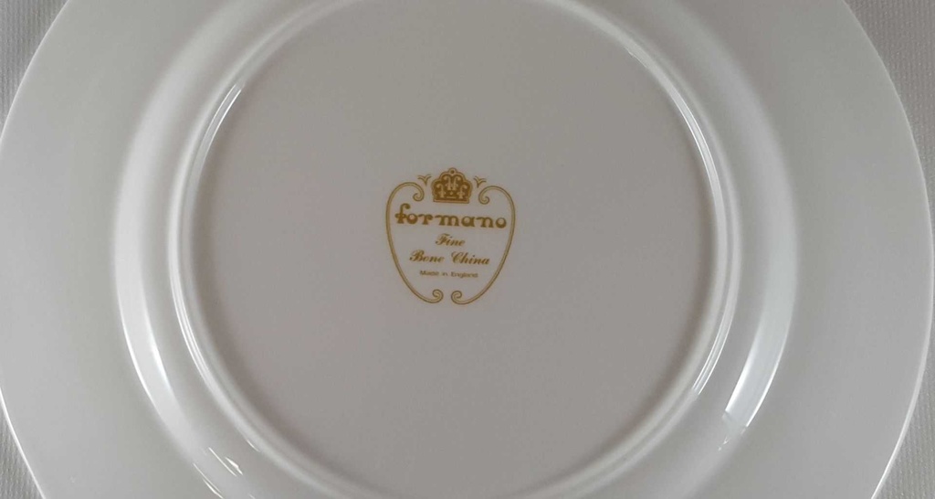 [45812256] Kuchenteller Dessertteller Frühstücksteller 20,8 cm Formano Windsor Weiß gebraucht - neuwertig Bild 3
