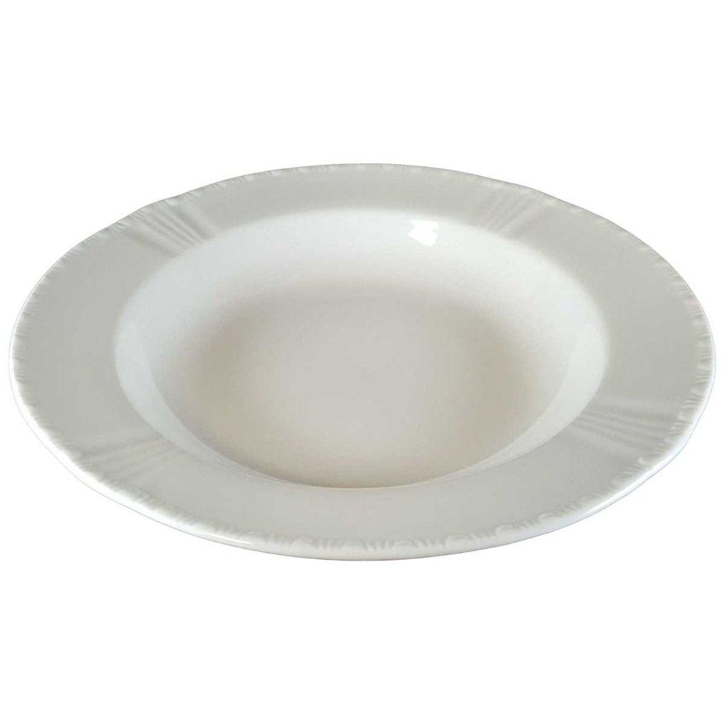 [45812257] Suppenteller 23,8 cm Formano Windsor Weiß gebraucht - neuwertig Bild 2