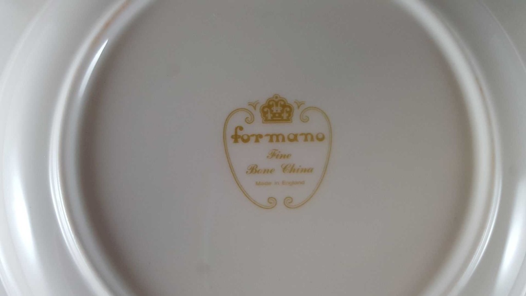 [45812257] Suppenteller 23,8 cm Formano Windsor Weiß gebraucht - neuwertig Bild 4