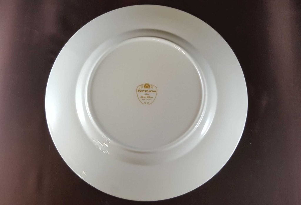 [45812258] Speiseteller Essteller 27,6 cm Formano Windsor Weiß gebraucht - neuwertig Bild 3